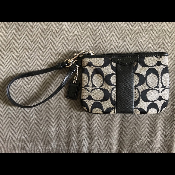 Coach Handbags - Coach black wristlet